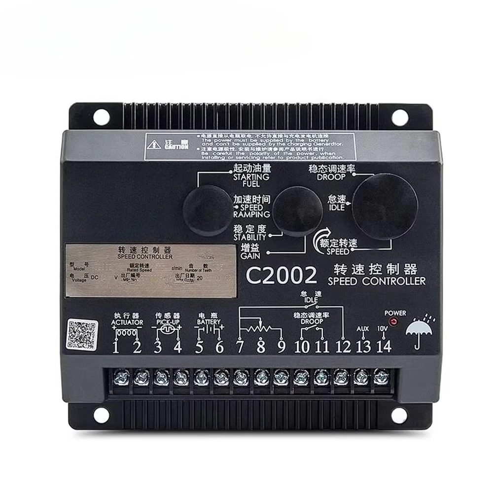 Novo conjunto de geradores diesel original c2002 placa de controle de velocidade controlador de velocidade c2005 regulador eletrônico