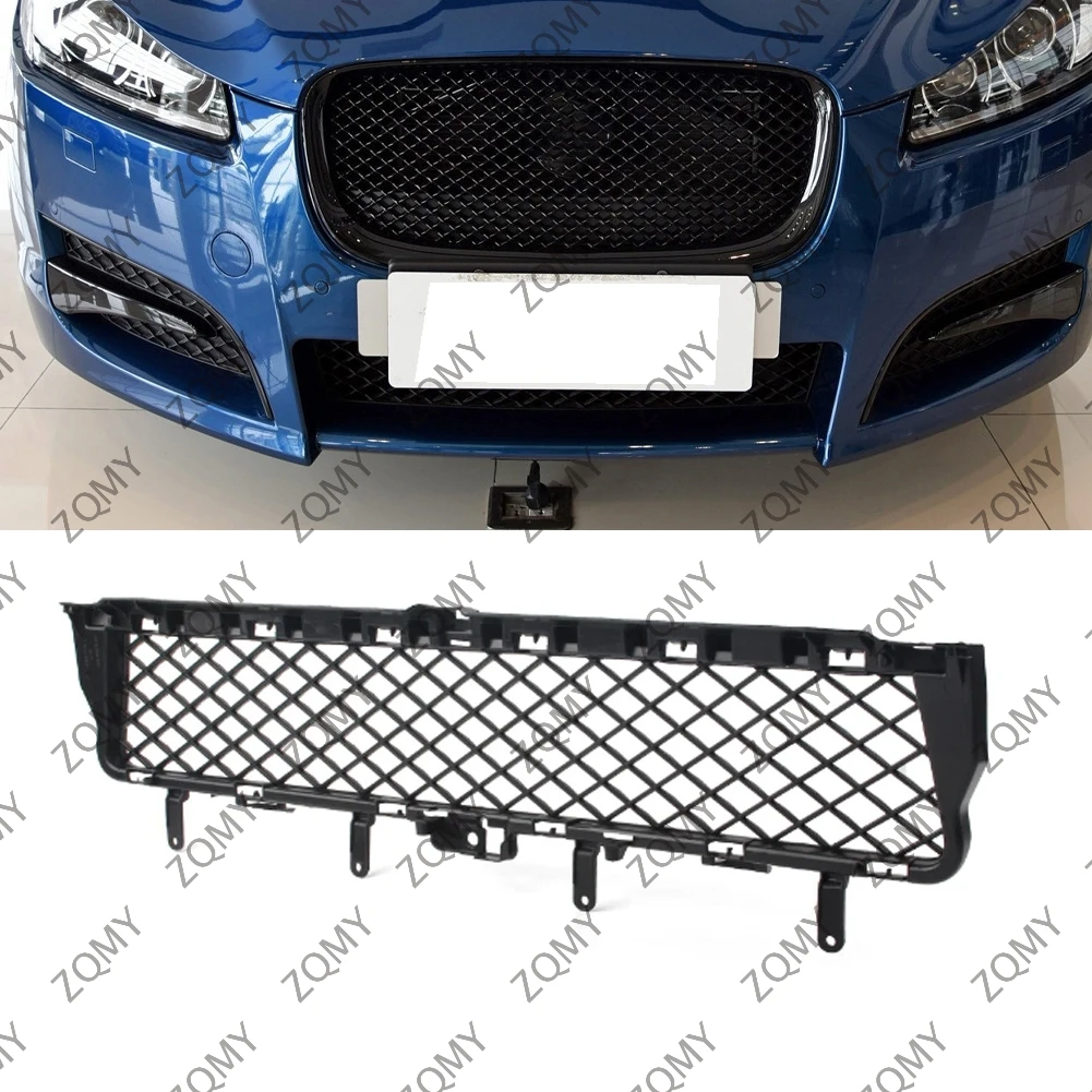 

Car Front Center Bumper Lower Grill Grille For Jaguar XF 2012 2013 2014 2015 Sport Style C2Z16174 ABS Plastic