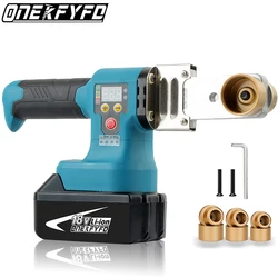 Electric Pipe Welding Machine Cordless Fuser PPR PE Soldering Iron Plastic Tube PP Heating Hot Melt for 18V Lithium-Ion Battery
