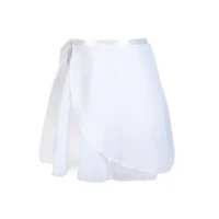 Adulte en mousseline de soie Ballet Tutu danse jupe femmes filles gymnastique jupe portefeuille formation Ballet jupes Юбка Ballet danse Faldas 3