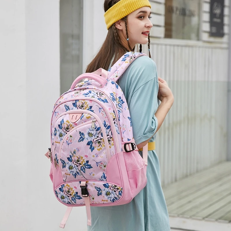 Plecak o dużej pojemności Student School Backpack Kobieta Plecak podróżny Casual Daypack Plecak na laptopa College Backpac