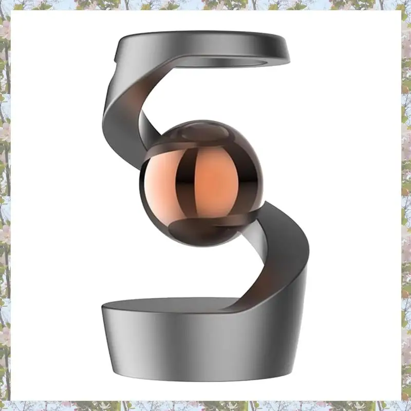 T84C-Desktop Hangende Gyroscoop, Zwaartekracht Tartend Kinetisch Bureau, Stress Relief Kinetische Sculptuur Aluminium Roterende Gyro