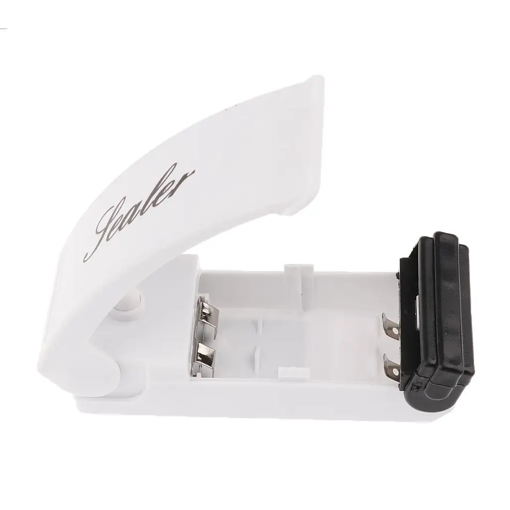 

Mini Hand Press Heat Sealer Machine Portable ABS Plastic Bag Sealing Device for Storage Organization