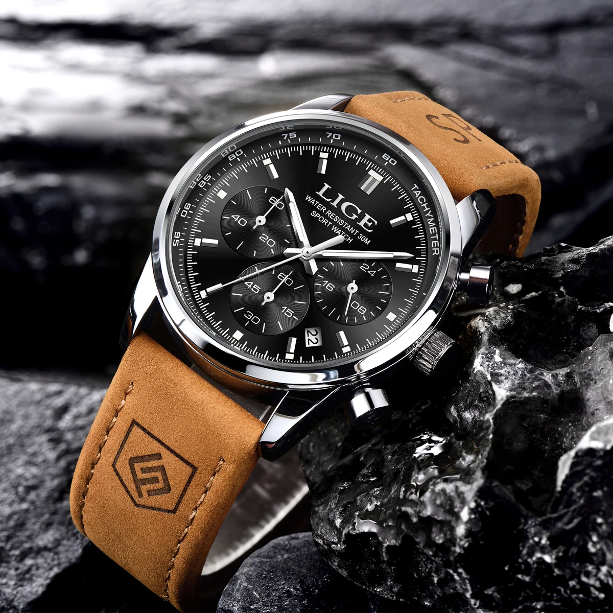 LIGE Orologio al quarzo da uom - Smartwatch Branded Watches For Men recensione e prezzo