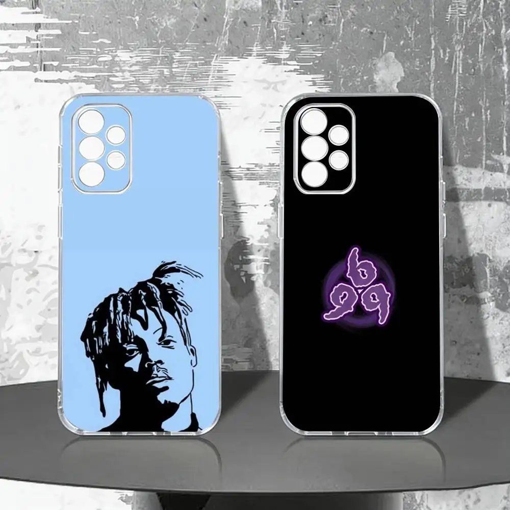 J-Juice Cool 999 Wrld   Phone Case For Samsung S25,S24,S21,S22,S23,S30,Ultra,S20,Plus,Fe,Note,10,9,5G Transparent Cover