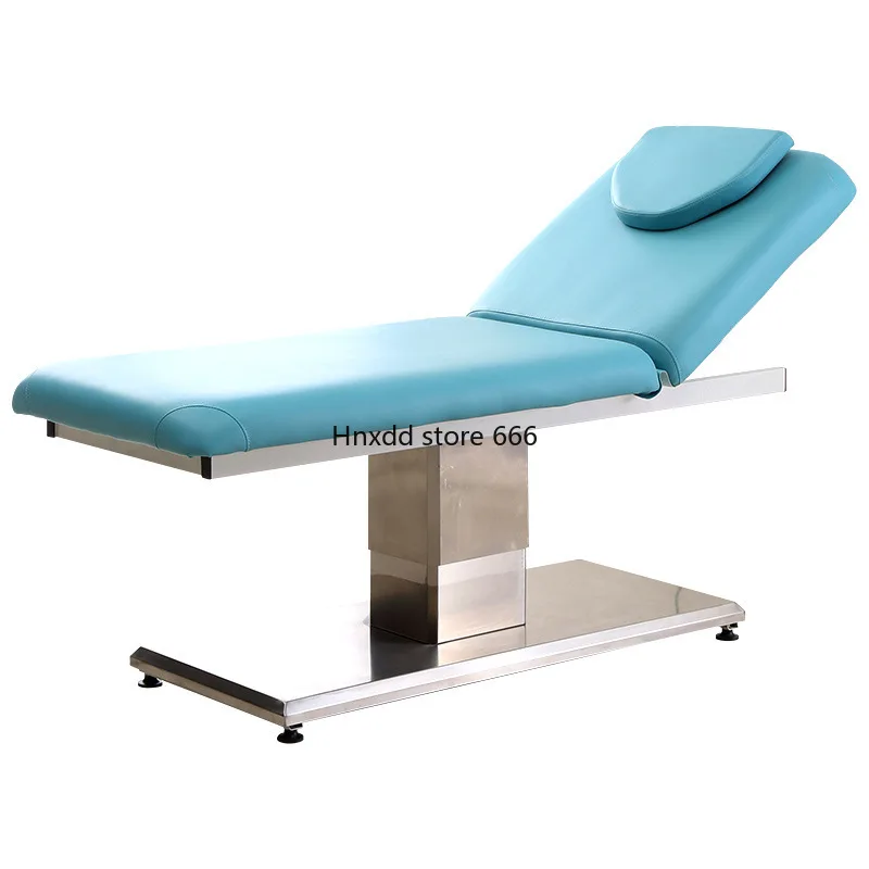 Spa Stretcher for Massage Furniture Aesthetics Beauty Hydrolic Table Reclining Chair to Apply Eyelashes Professional Tattoo Bed