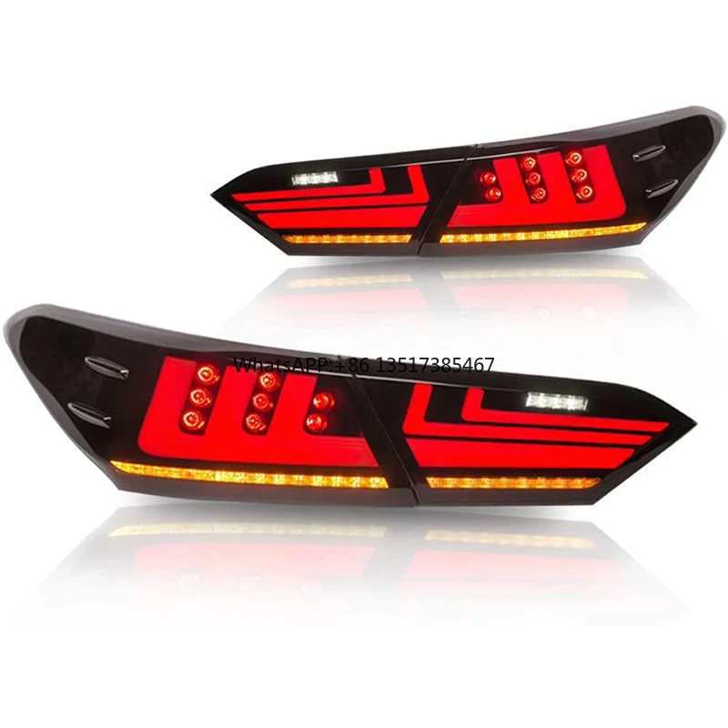 

Electroplating Rear Lamp LED Sequential Turning Signal 2018-UP for Camry Car Back Lamp Taillight Assembly for Toyota Camry