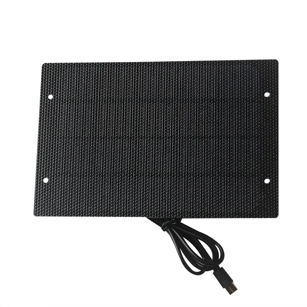 ETFE 5W 5V Solar Charger Panel With Type-C Interface For Smartphone And Security Camera Outdoor Portable Energy System