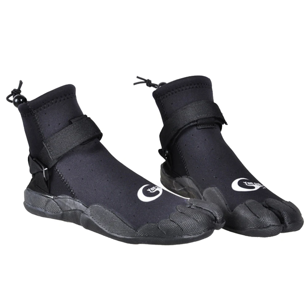 YONSUB 3MM Unisex Split Toe Neoprene Diving Boots Scuba Diving Boots Surfing Snorkeling Diving Boots Lightweight for Water Sport