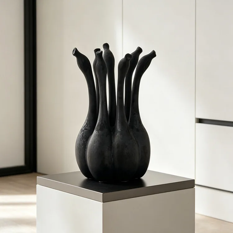 Modern minimalist tentacle art ornament home living room wine cabinet desktop entrance