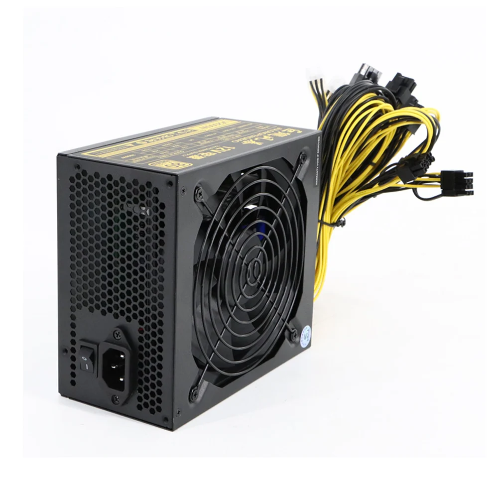 Alimentatore di alta qualità 4U 2U Mute 2500W 2000w 1800w per GPU 3060TI 3080