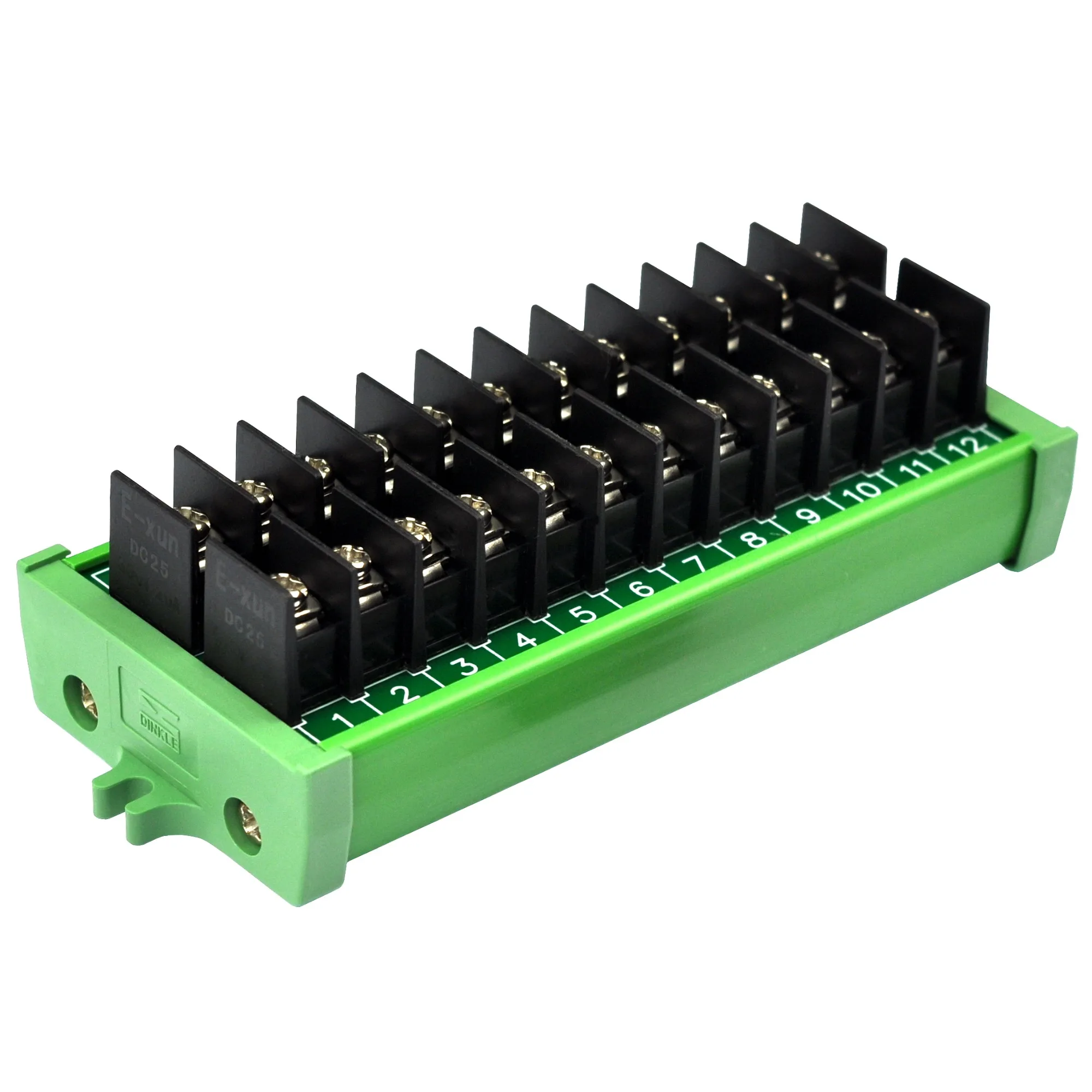 20Amp 2x12 Position Barrier Terminal Block Module