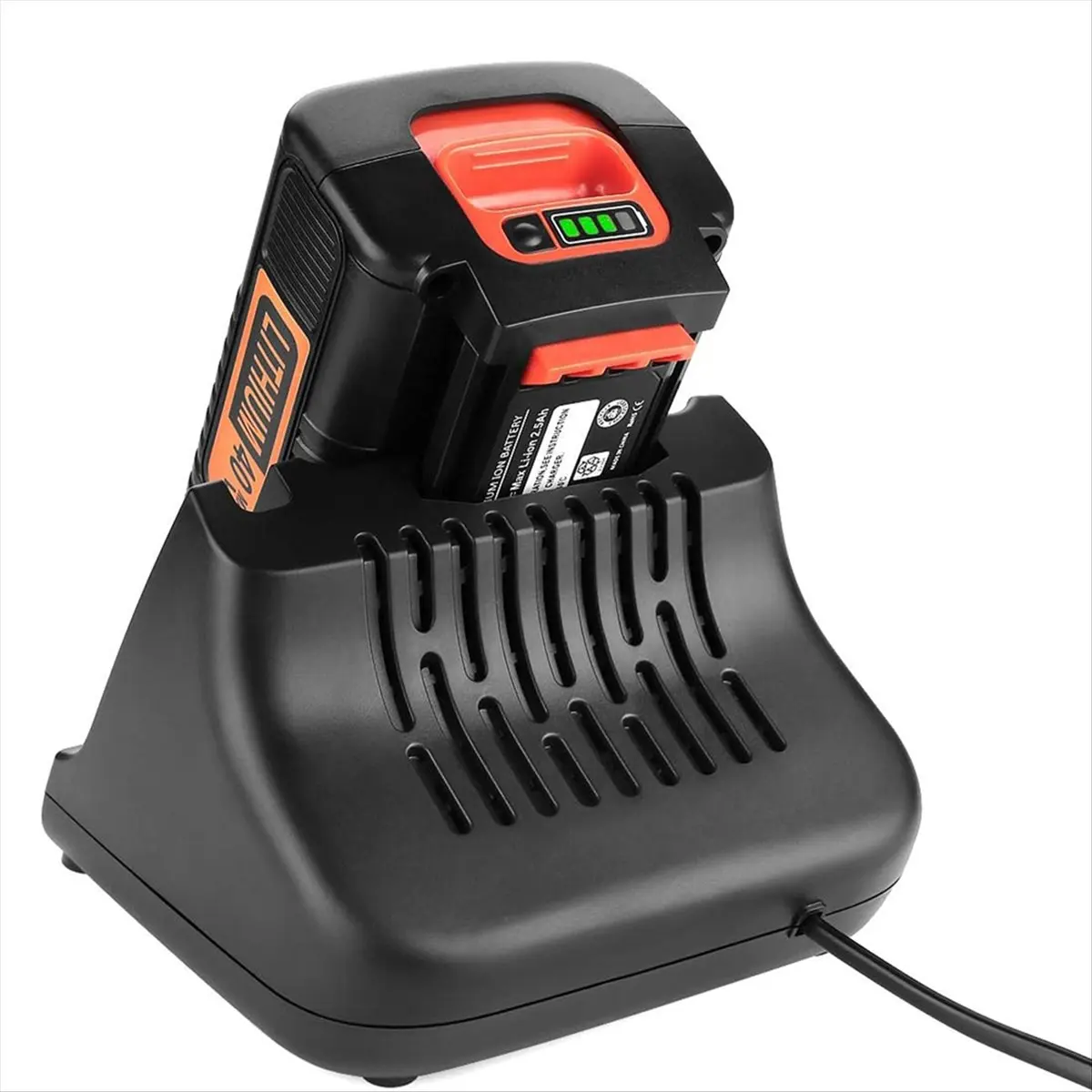 

Зарядное устройство ABGQ для аккумуляторов Black and Decker 40V LCS40 LCS36, для аккумуляторов Black and Decker 36V 40V LBX2040 LBXR36 LCS1240, вилка стандарта США