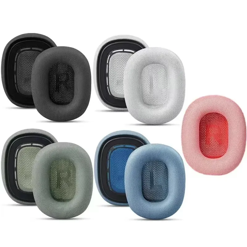 Replacement Ear Pads For Apple Airpods Max Wireless Headphone Accessories Ear Cushion Memory Foam Ear Cups Repair Parts Memory