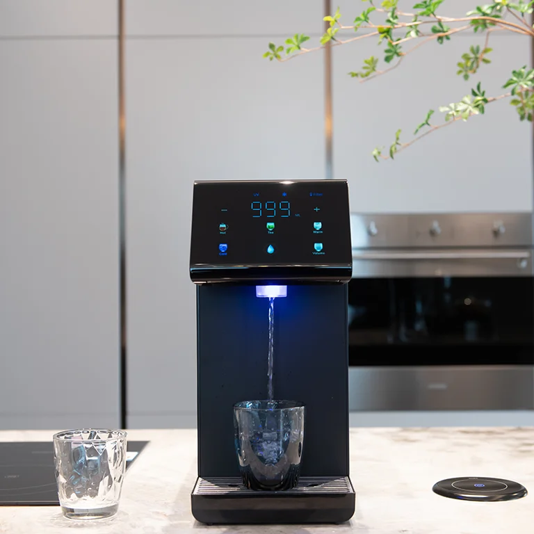 Puretal Certified Household Water Purifier Dispenser Instant Hot & Cold RO Water Countertop Installation for Hotels