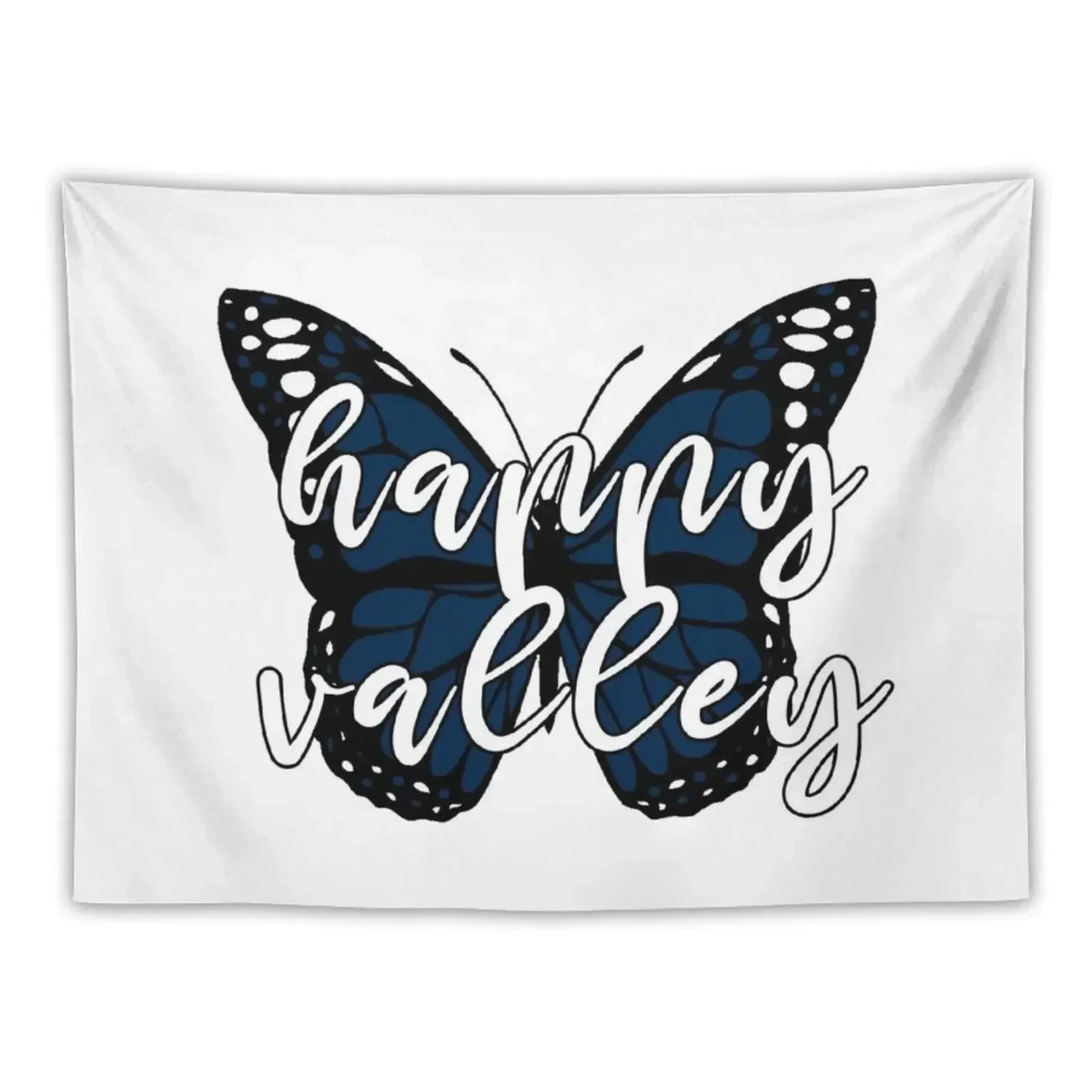 

Happy Valley Butterfly Tapestry Tapete For The Wall Decoration Aesthetic Hanging Wall Tapestry