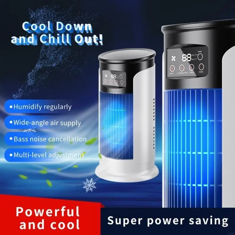   Portable Air Conditioner Fan Humidifying Fan Desktop Fan Household Sprayer