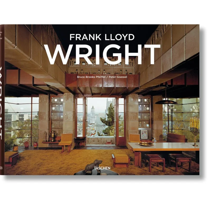 

Frank Lloyd Wright Bruce Brooks Pfeiffer Peter Gssel TASCHEN 9783836555982 Book