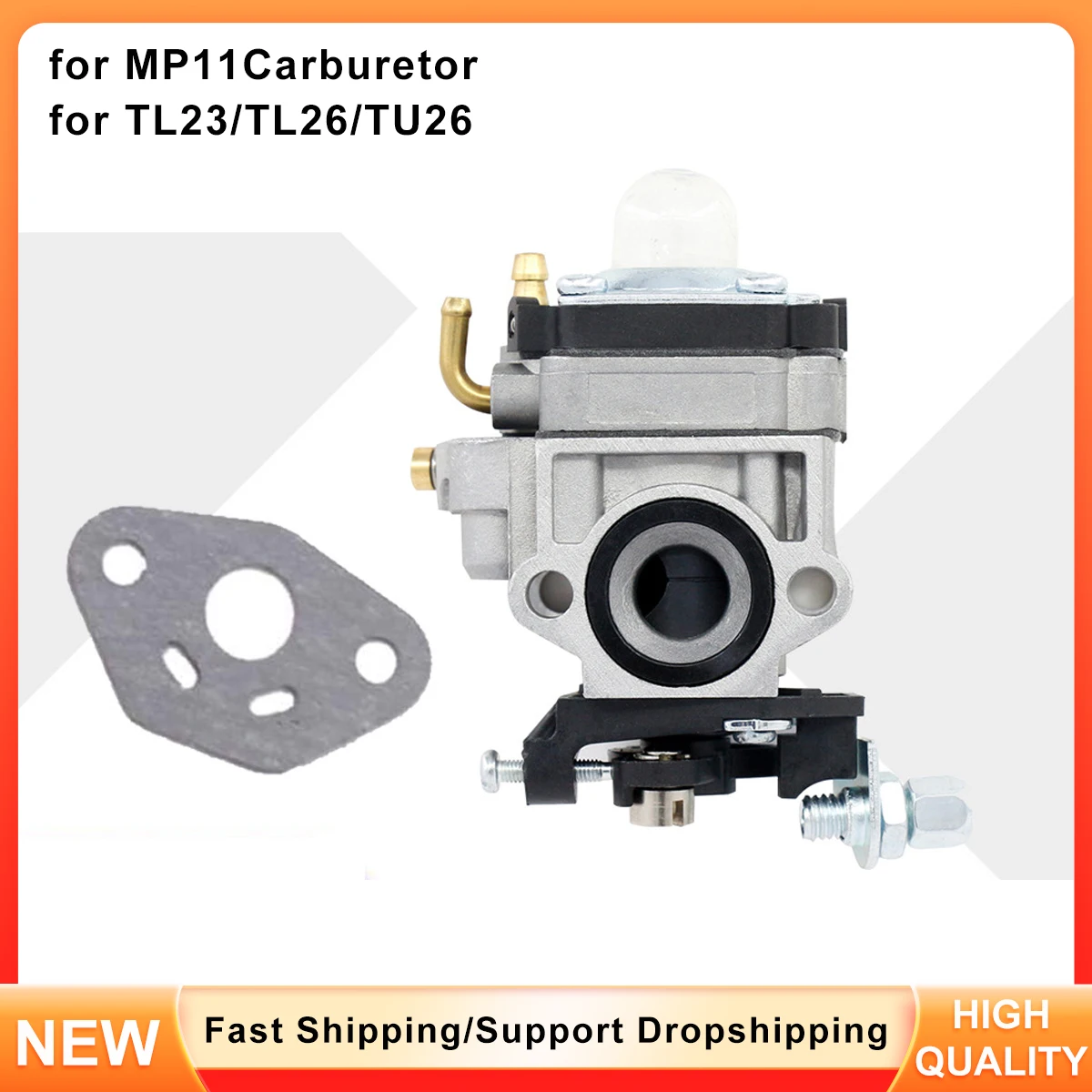 

Carburetor Replacement for TL23 TL26 TU26 34 36F Engine - Fits WYK186 WYJ138 - For Pressure Washer Generator
