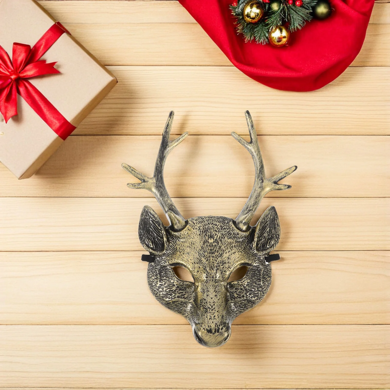 

Animal Mask: Realistic Elk Head Half Face For Carnival Masquerade Halloween Mardi Gras Costume Party Role Play Props