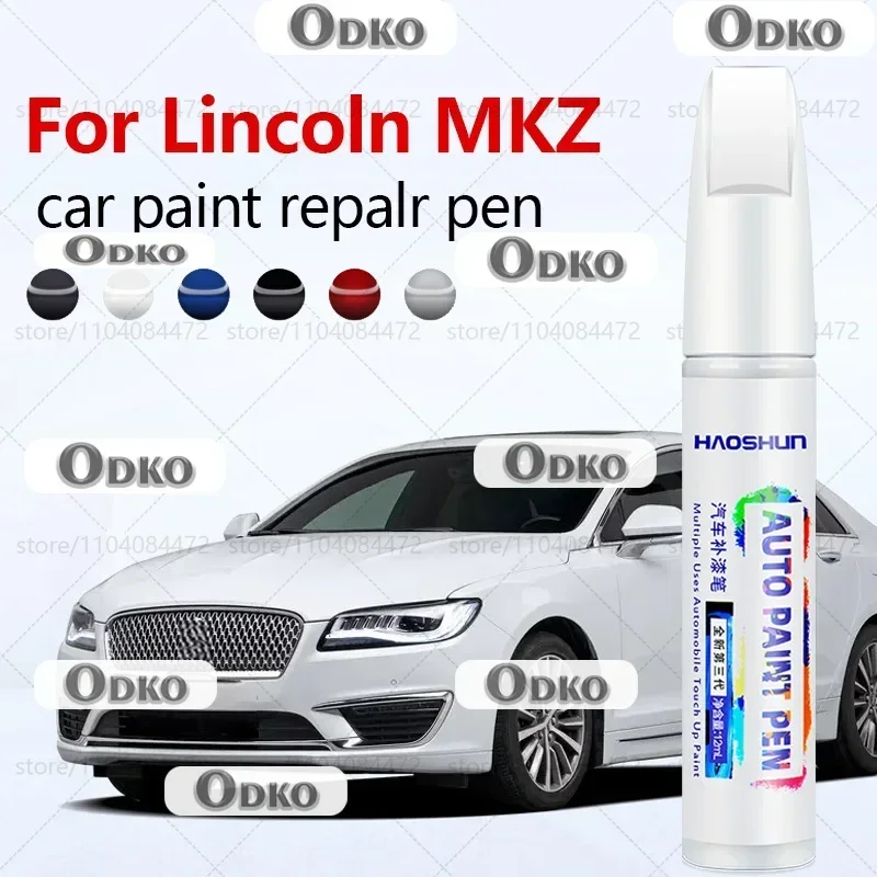 Car Paint Repair Pen Touch Up Scratch Remover DIY Auto Accessories Black Green White Blue Silver For Lincoln MKZ 2013-2020 CD4