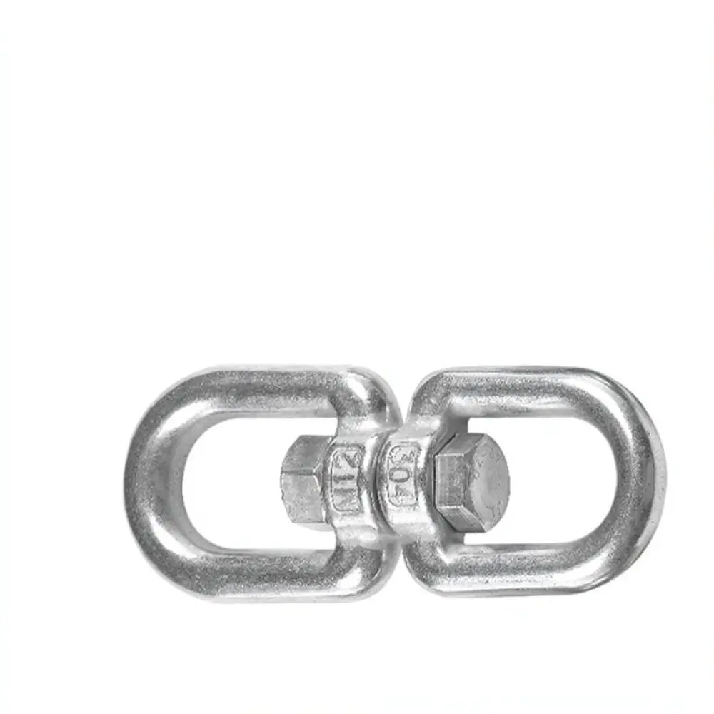 304 Stainless Steel Swivel Eye Hook Connector Universal Rotating Ring Heavy Duty Chain Rope Connection Hardware For Taihua