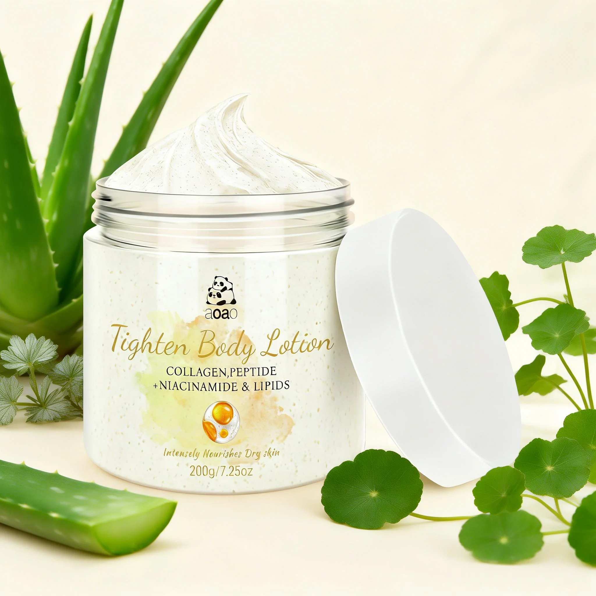 Collagen Body Lotion, deeply nourishes dry skin, suitable for multiple areas of the body, and provides lightweight hydration.