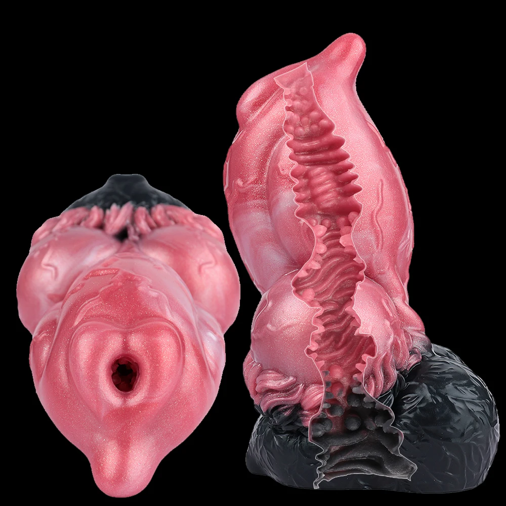 GEEBA fantasía masturbador masculino monstruo pene manga juguetes sexuales para hombres masturbación masculino Stroker Animal bolsillo coño pene Onahole