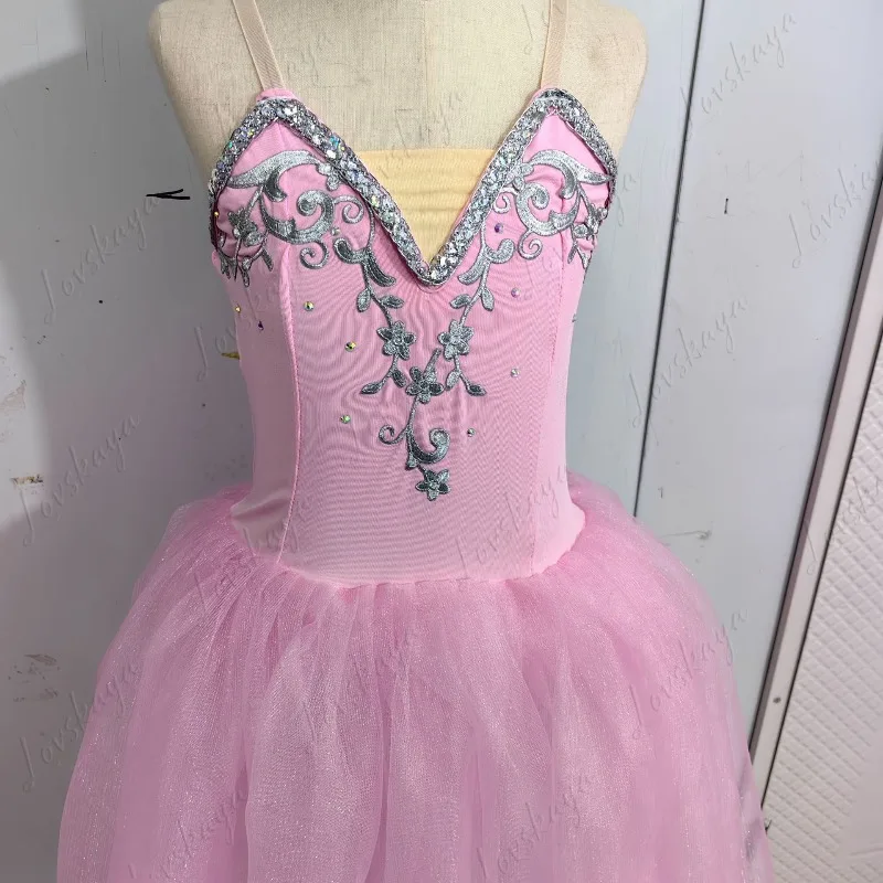 Vestido de dança infantil traje cisne lago adulto vestido de balé suspender pequeno cisne pingente da menina