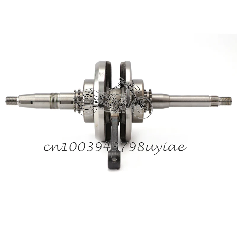 Crankshaft connecting rod assembly for Scooter Moped ATV QUAD 152QMI 157QMJ 1P52QMI 1P57QMJ GY6 125 150cc engine