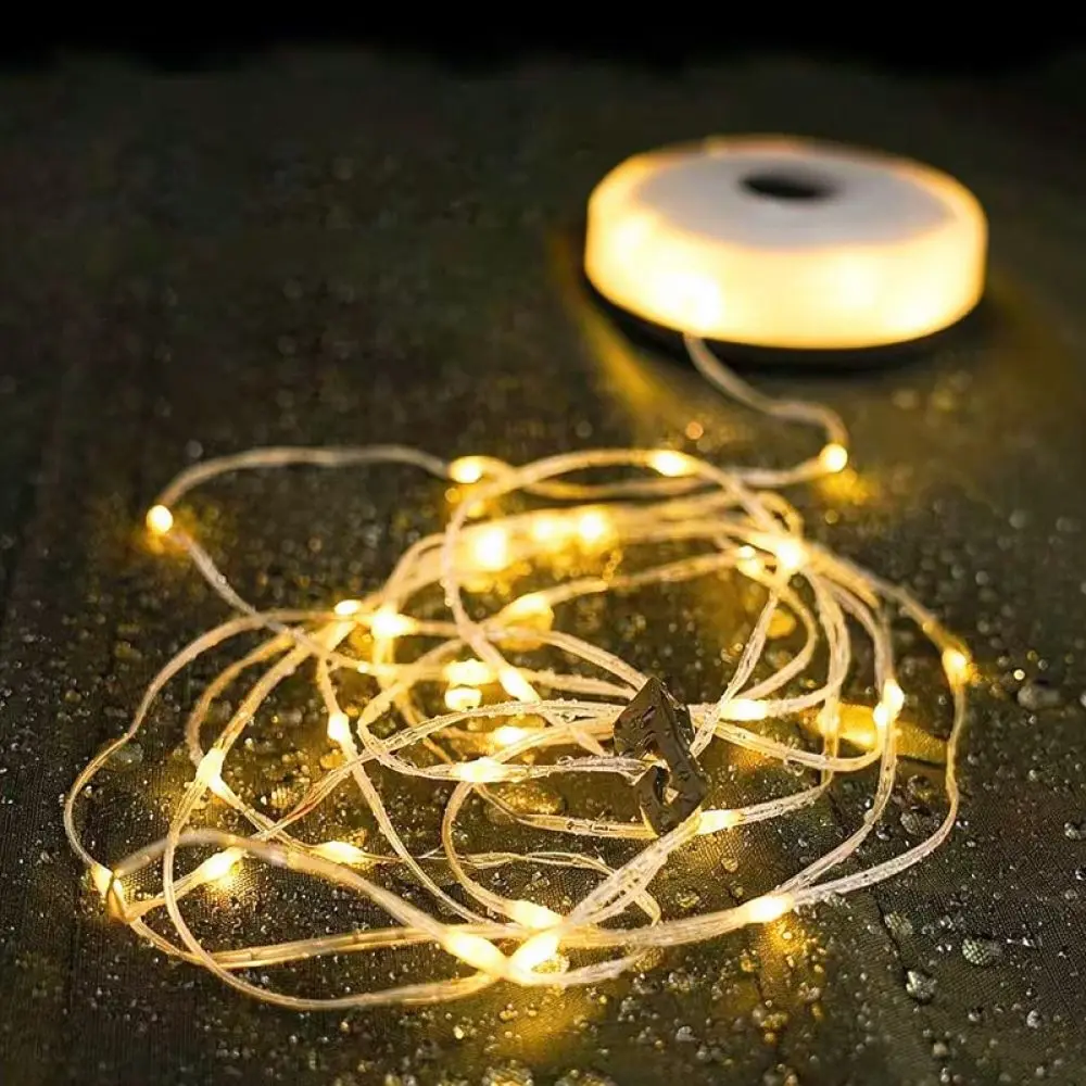 For Xinsteer Decorative LED String Light Camping Tent Canopy Portable Atmosphere Rechargeable Outdoor Lamp