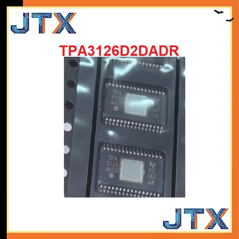 5PCS/LOT  udio amplifier speaker chip  TPA3126D2DADR TPA3126D2 TPA3126 HTSSOP36
