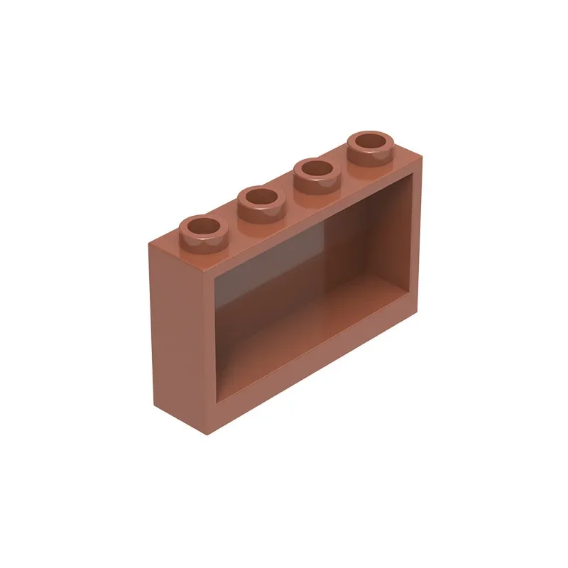 

MOC 10PCS 60581W House Building Blocks Castle 1x2x4 Window Construction Educational Bricks Particle Toys Children Birthday Gifts