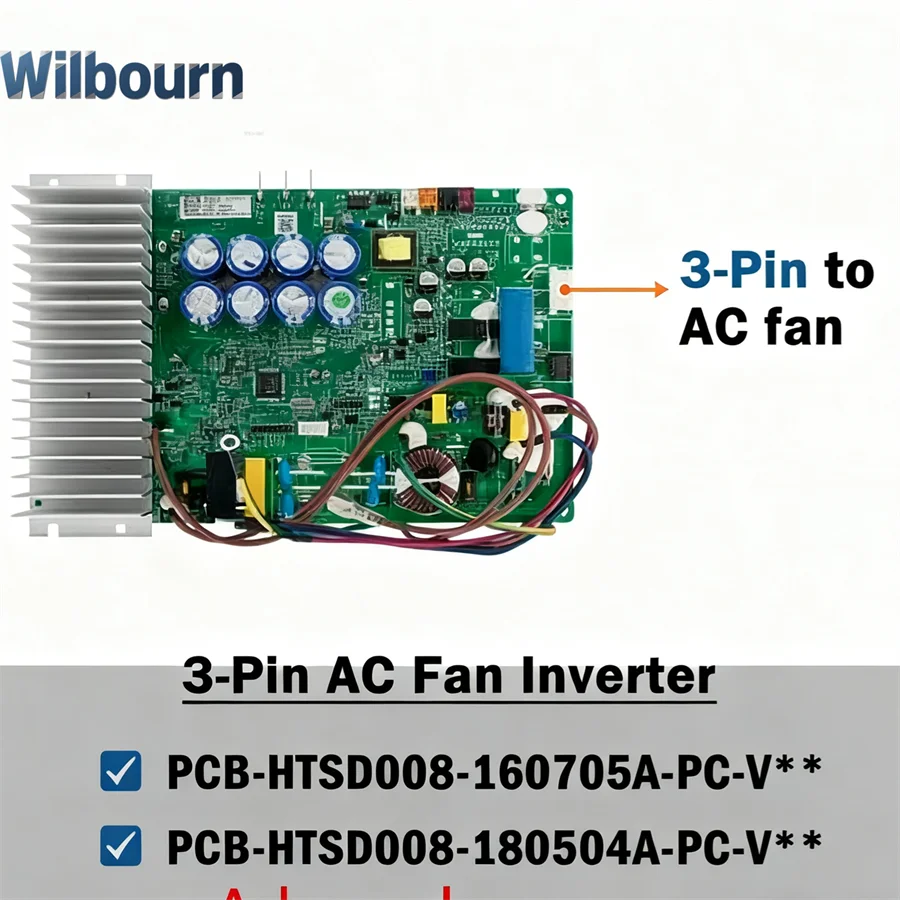 Nuova scheda di controllo inverter PCB-HTSD008-160705A-PC-V05 HTSD008-180504A-PC-V03 1913528A 1952669A KWK-9761 per Hisense aria condizionata