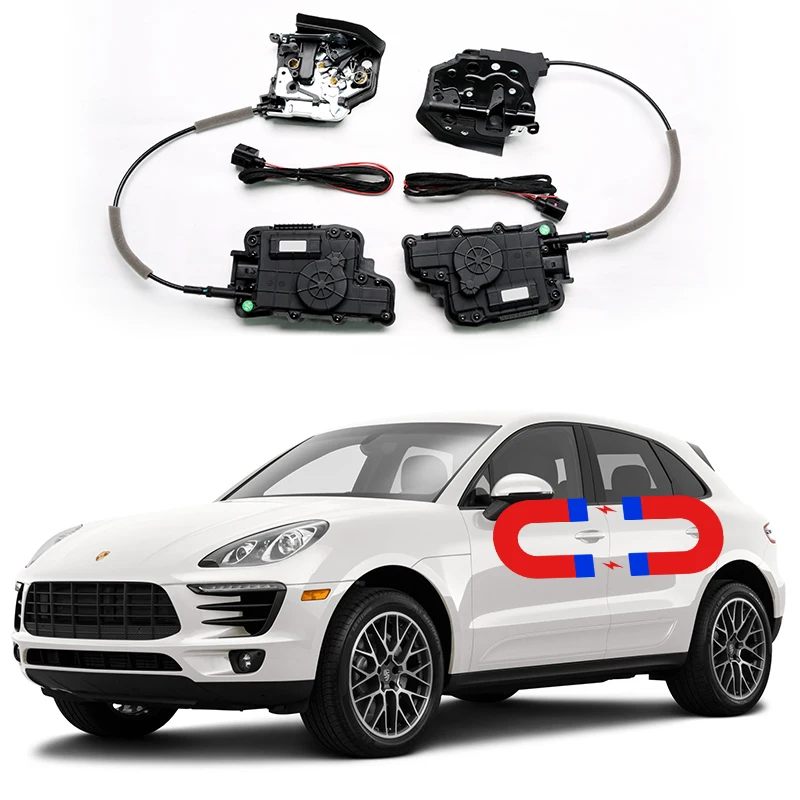 For Porsche 95B Macan Electric suction door Automobile refitted automatic locks accessories door Soft Close auto Power tools