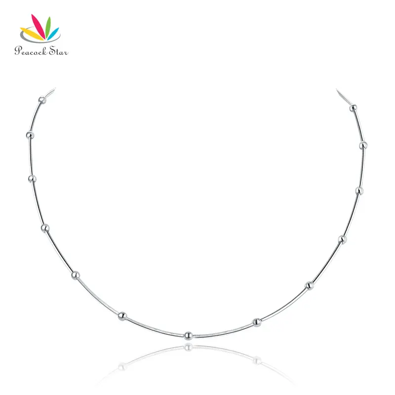 

Peacock Star Solid 925 Sterling Silver Chain Necklace Jewelry CFN8094