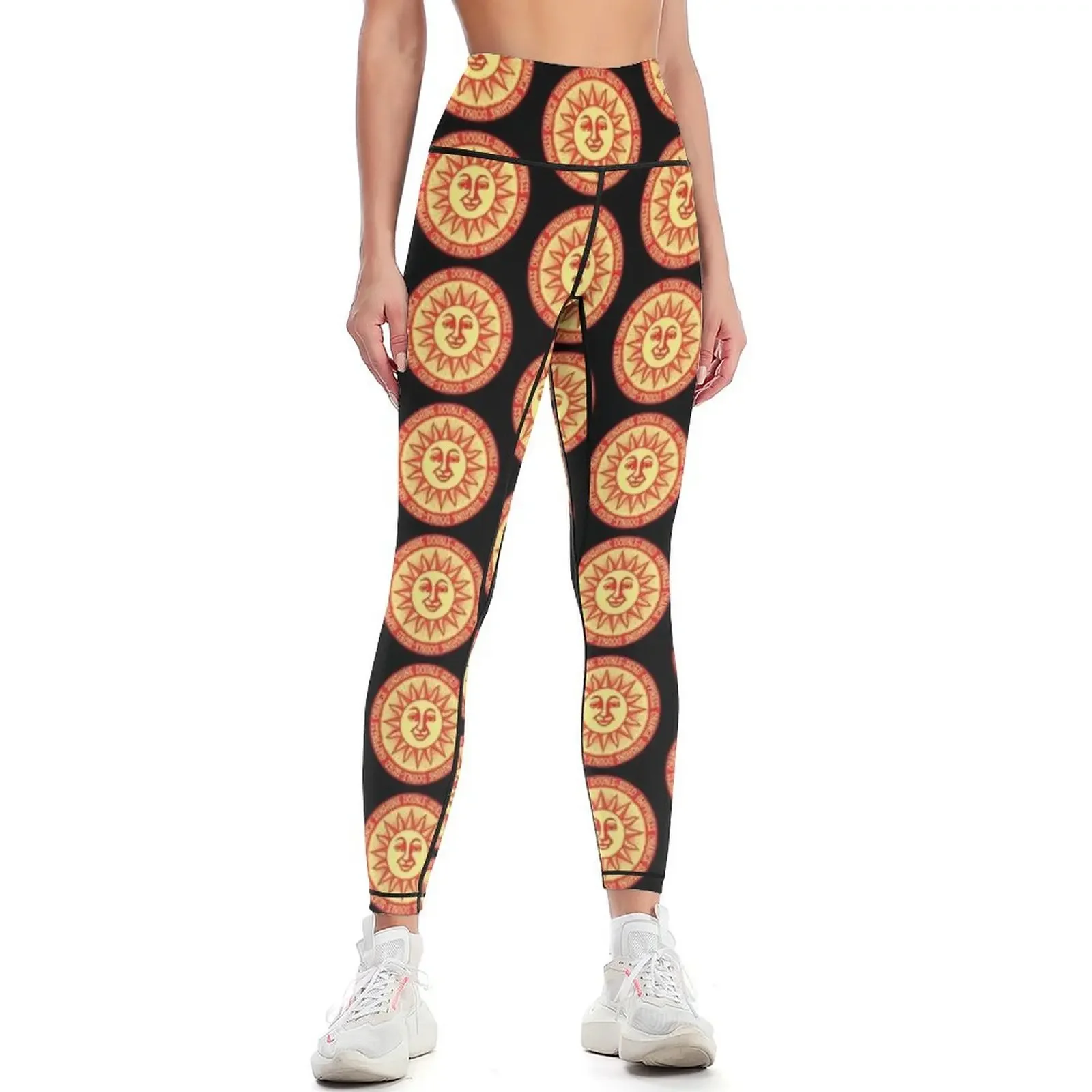 

LSD Blotter "Orange Sunshine" Double-Sided Happiness 1969 Leggings for physical gym pants Womens Leggings