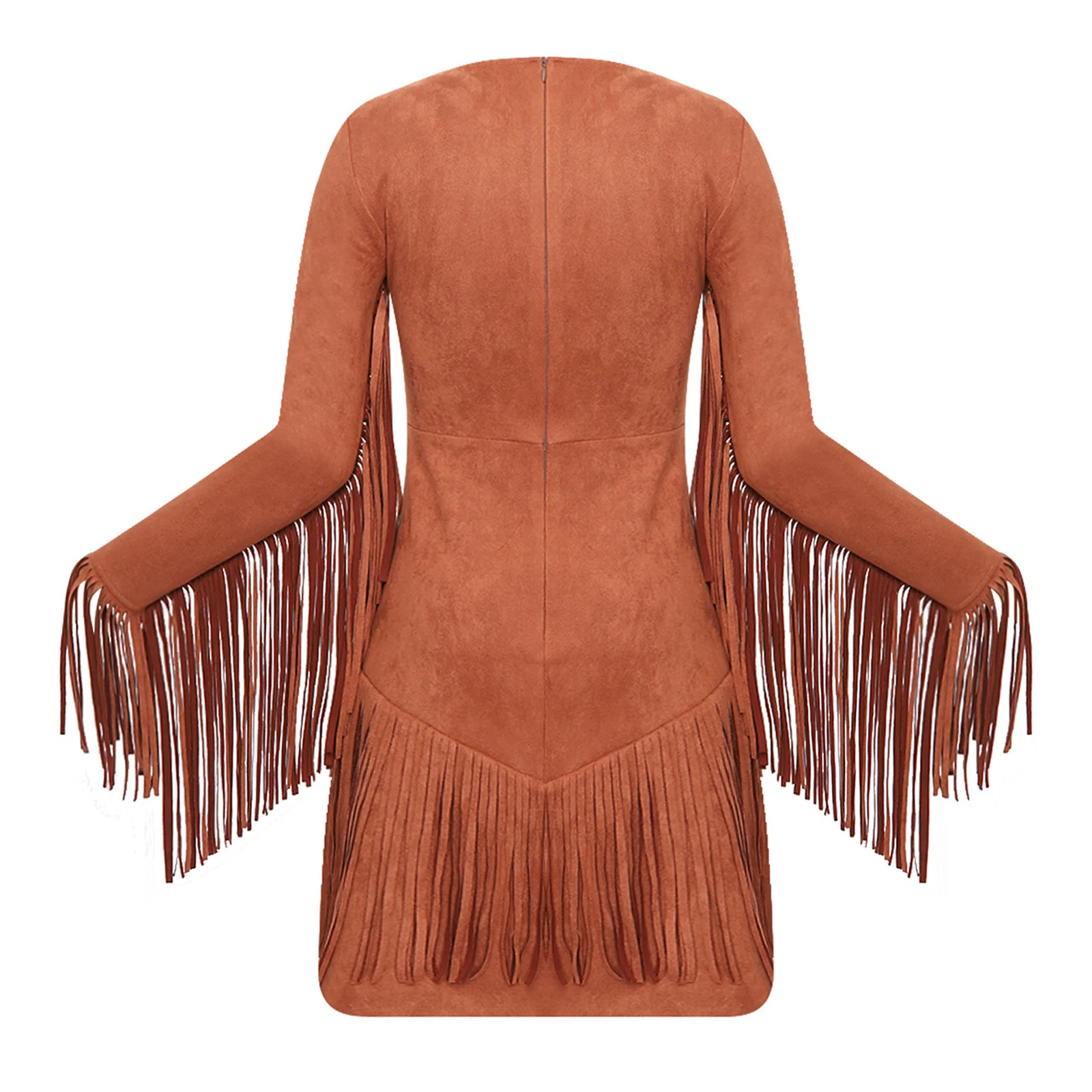 

Stone Age Halloween Cavegirl Fancy Dress Women Primitive Caveman Tribal Cosplay Costume Jungle Indigenous Tassel Fringed Dress