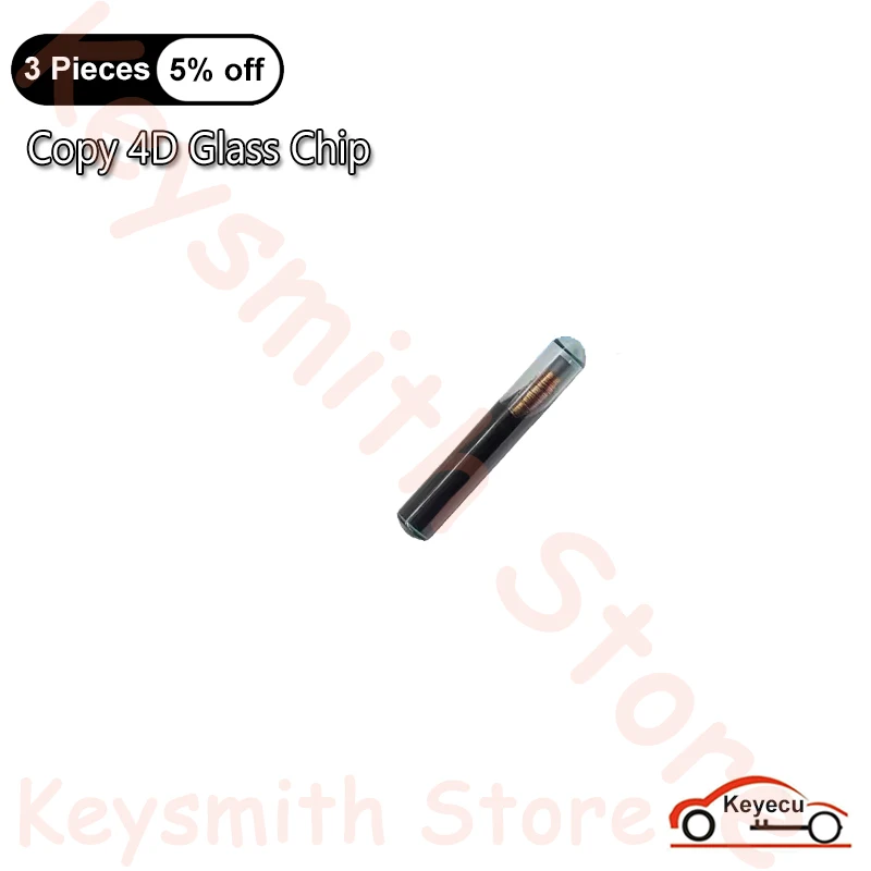 

KEYECU Copy 4D Glass Chip Reusable Replaceable TPX2 LKP02 Chip ( Support VVDI JMA TANGO KYDZ Key Programmer)