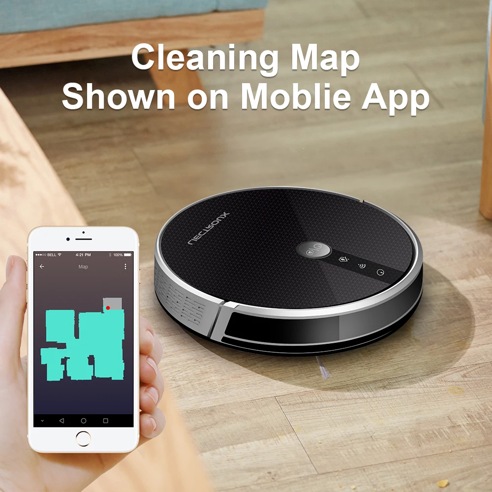 China Factory Supply OEM Robot Vacuum Cleaner LIECTROUX C30B Map Navigation Voice Prompt Electric Water Tank Wet and Dry Mopping