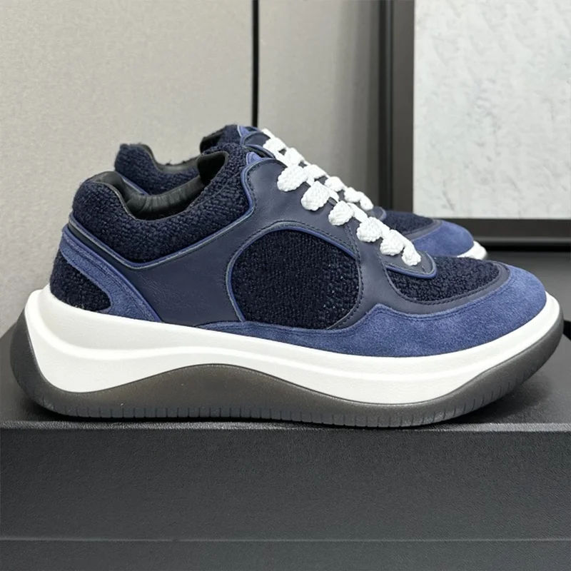 

Высококачественная женская повседневная спортивная обувь 2025 года, верх из шелковой воловьей кожи + оригинальная водонепроницаемая ткань + кроссовки на комбинированной подошве из ТПУ 25110837