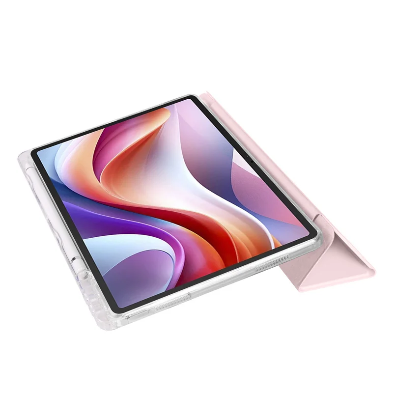 Etui Funda For Honor Pad X8a z uchwytem na rysik, trzyczęściowe, skórzane, z akrylowym tyłem, twarda obudowa na Honor Pad X8a X8b, Coque 11 cali — zdjęcie produktu 3