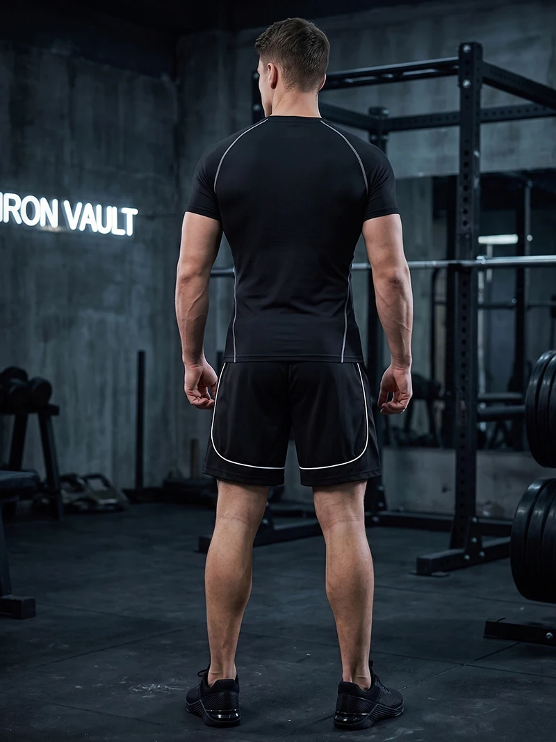 ชุดออกกำลังกายวิ่งสำหรับผู้ชาย - Compression Shorts Athletes บทวิจารณ์และราคา