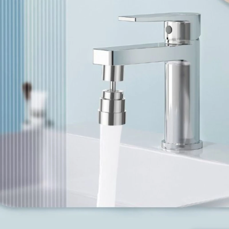 Universal Bubbler Faucet, Rotating Water Outlet Nozzle, Extending Washbasin Bubbler Joint, Splash Proof Device, Rocker Arm