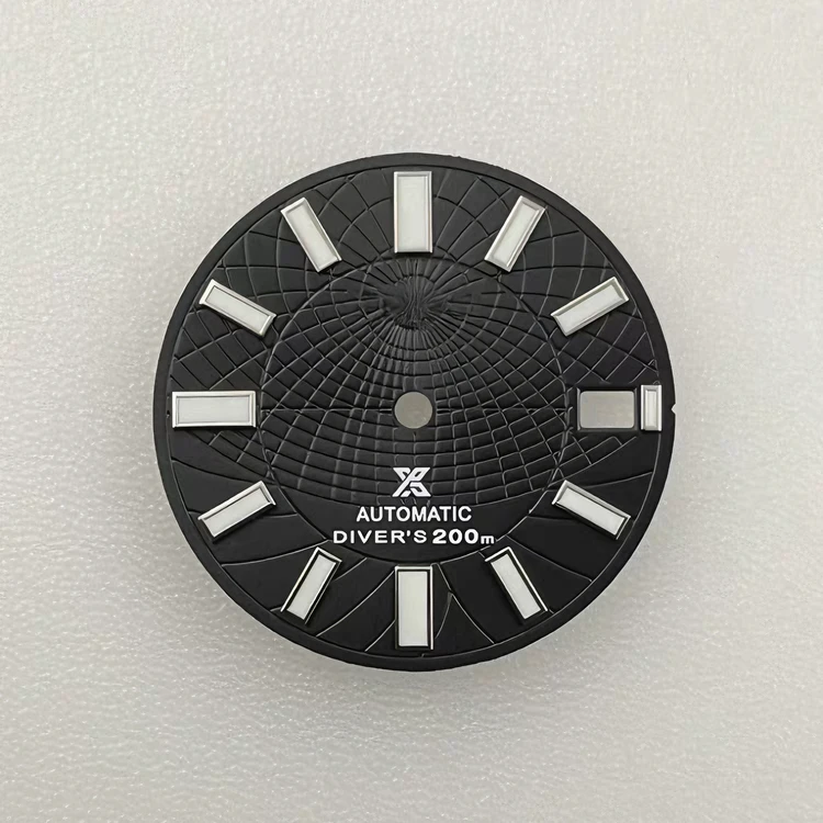 

NH35 Dial 28.5mm dial no logo Original Dial Green Luminous Mechanical Watch Modification Surface for Seiko Mod