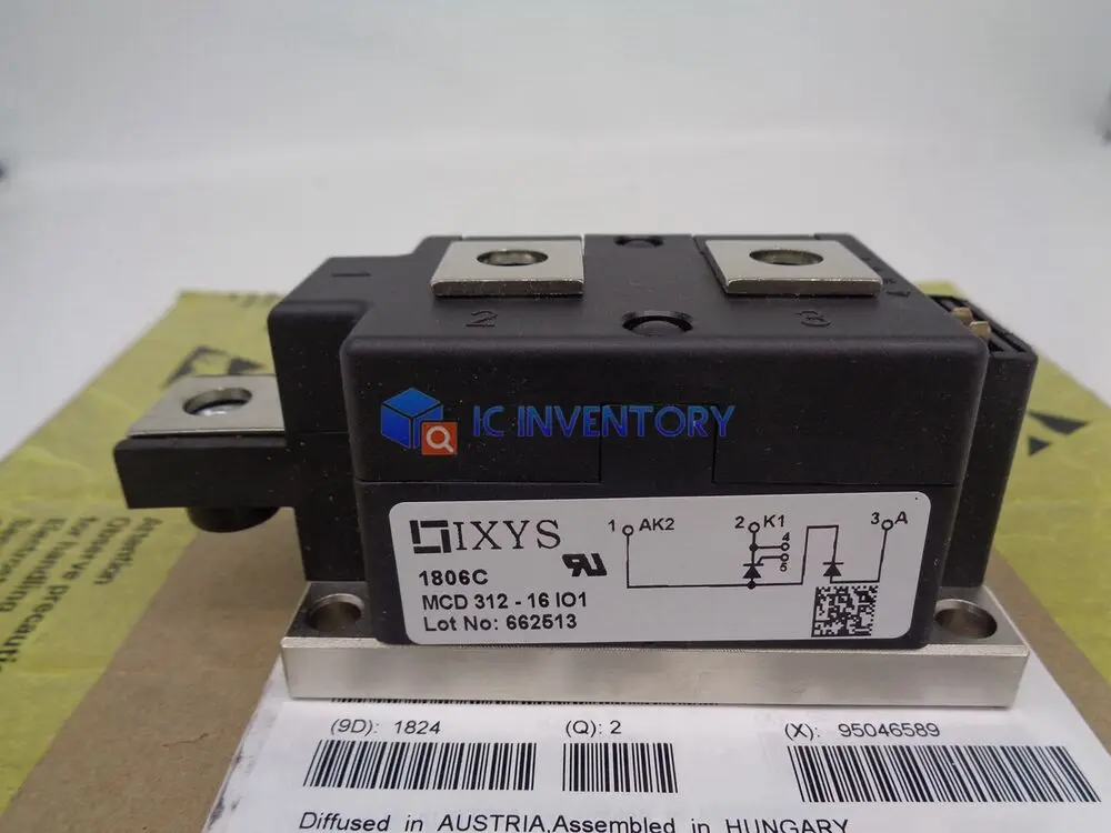 1PCS MCD312-16I01  IXYS Power Module Supply New 100% Quality Guarantee