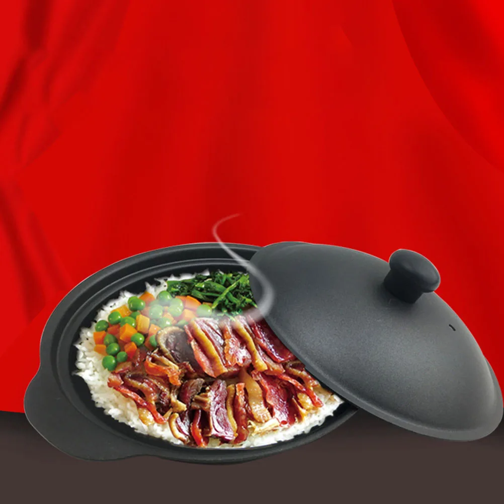 

Cast Iron Pot Smooth Casserole For Braised Chicken Rice Home Restaurant Braised Chicken Rice Pot Use