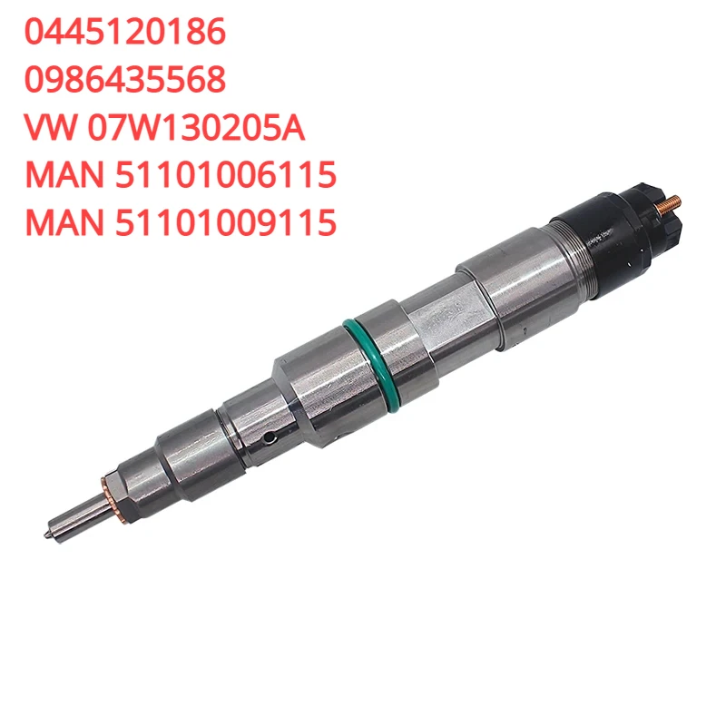 

0 445 120 186 For MAN TGL TGM Truck VW Volkswagen Constellation 0445120186 0986435568 New Diesel Fuel Injector