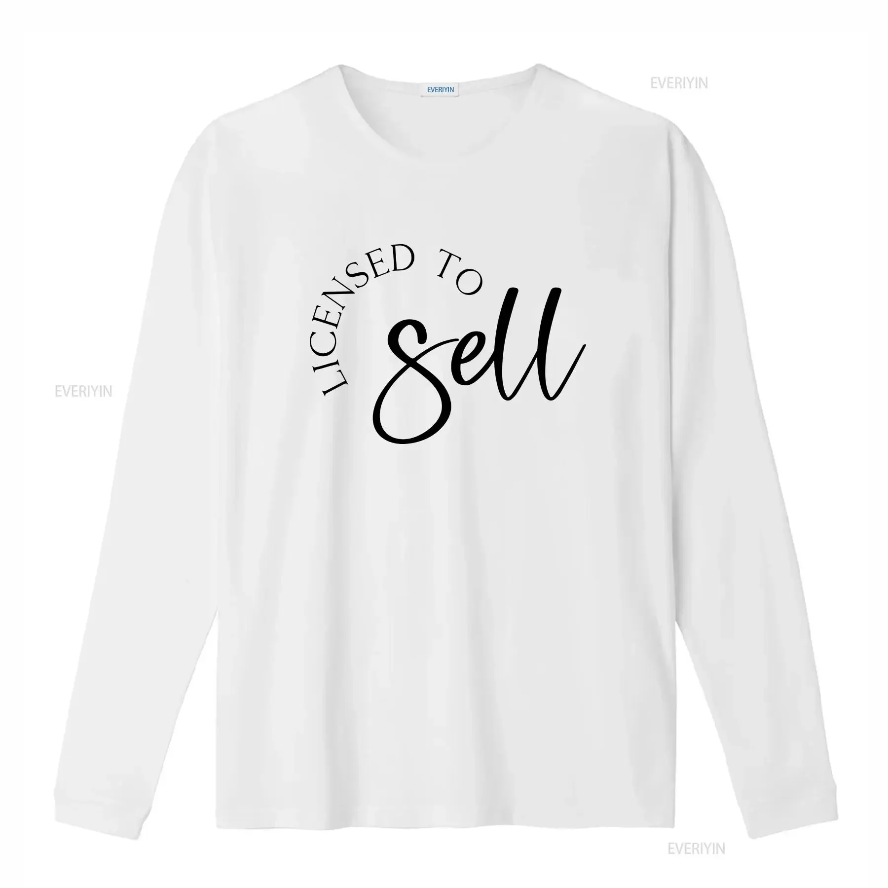 Licensed to Sell Short Realtor T Shirt Real Estate for Agent vintage Washed Top For Everyday Wear designer clothes Slightly