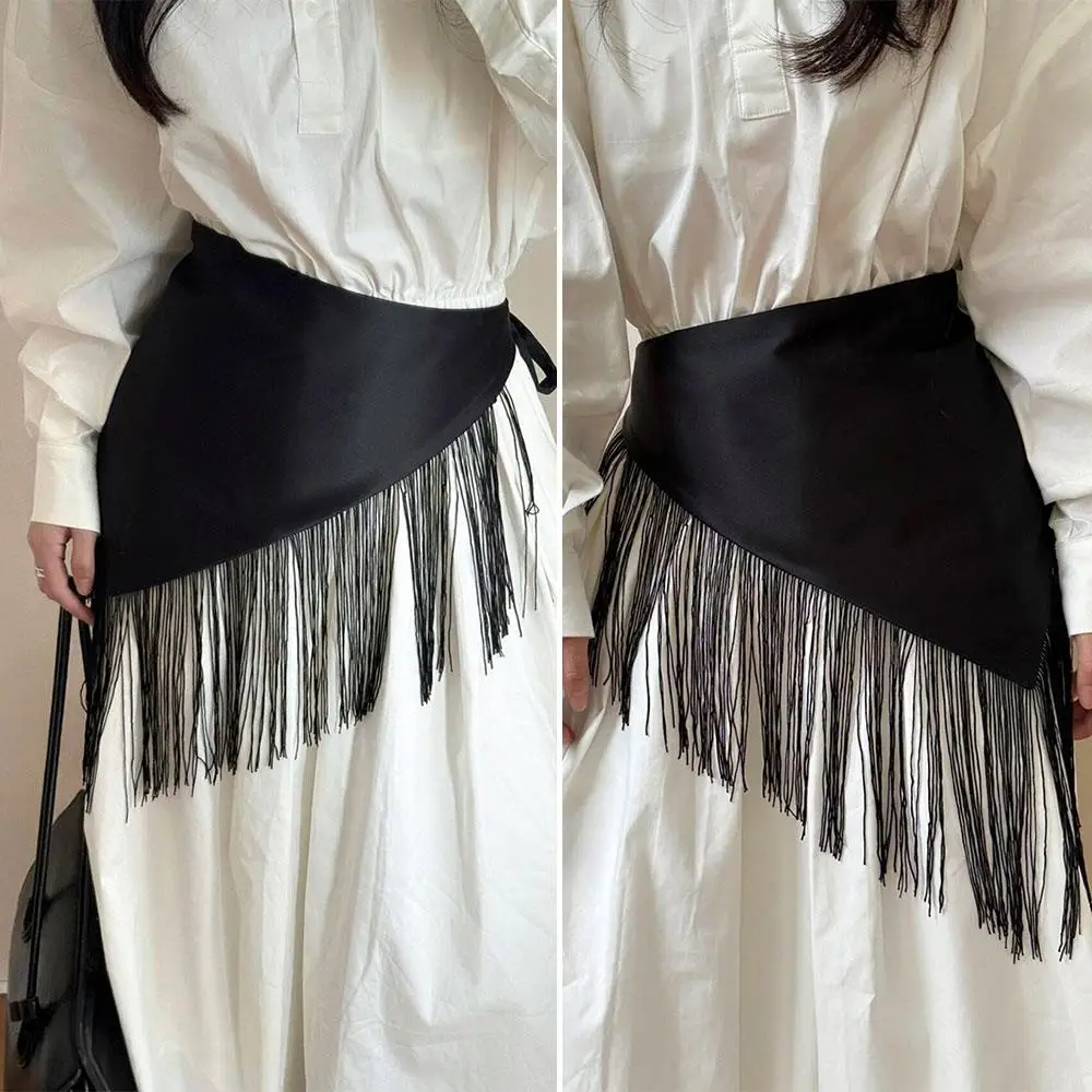 Cintura larga in vita Cintura corsetto Cintura Cappotto Decor Camicia Abito Cintura Retro Nappa Moda Triangolo Nappa Accessori donna